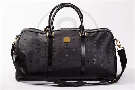 replica mcm duffle bag|mcm duffle bag black.